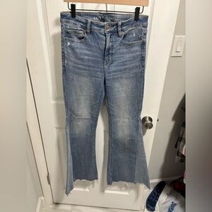 American eagle festival flare jeans